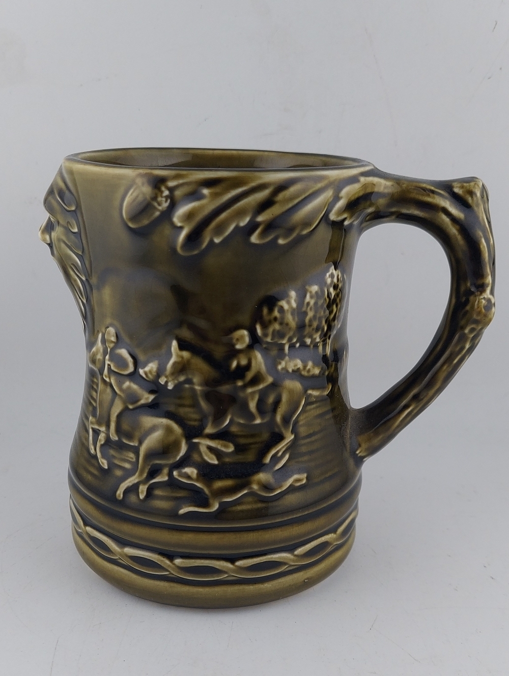 Vintage Cheerio Porcelain Mug Hunting Design, England